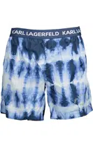 KARL LAGERFELD BEACHWEAR SWIMSUIT PARTS UNDER MAN BLUE