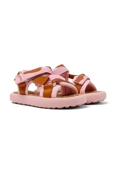 Dětské sandály Camper červená barva, K800579