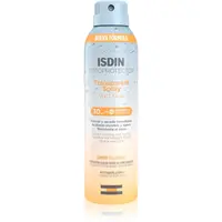 ISDIN Transparent Spray Wet Skin transparentní sprej na opalování SPF 30 250 ml