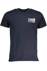 Pánské triko Cavalli Class modré