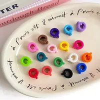 Opaque Acrylic European Beads