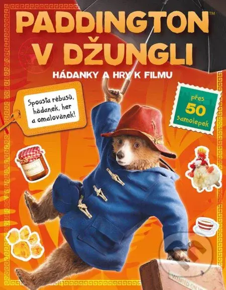 Paddington v džungli - Hádanky a hry k filmu - kniha z kategorie Úkoly pro děti