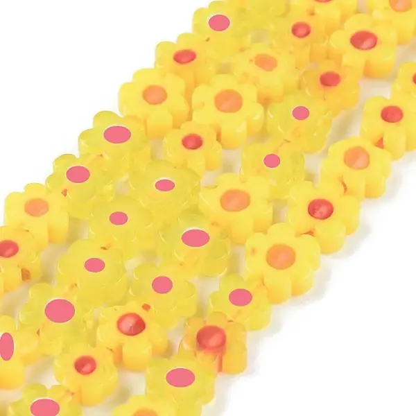 Handmade Millefiori Glass Bead Strands