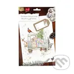 Samolepky Wrendale Designs (Vánoční visačky 60 ks)