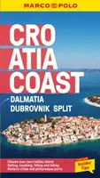 Croatia Coast Marco Polo Pocket Travel Guide - with pull out map - Marco Polo
