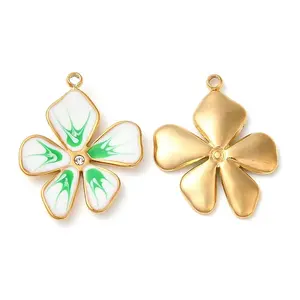304 Stainless Steel Enamel Pendants