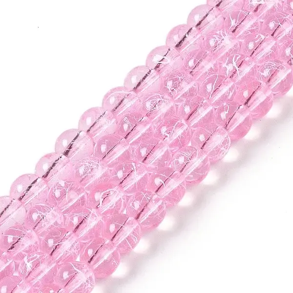 Drawbench Transparent Glass Beads Strands