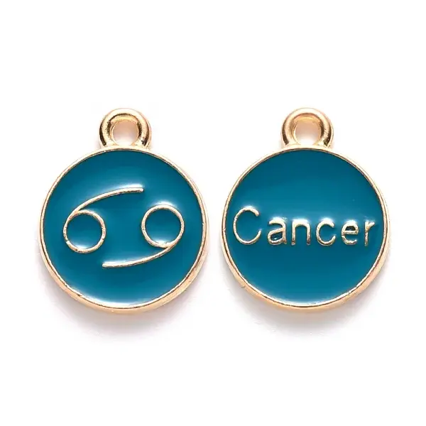 Alloy Enamel Pendants