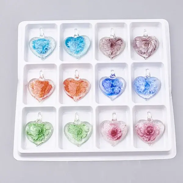 Luminous Handmade Lampwork Pendants
