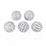 Transparent Handmade Blown Glass Globe Beads
