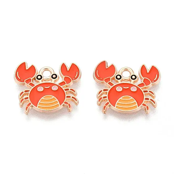 Marine Animals Alloy Enamel Pendants