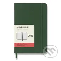 Moleskine – 12-mesačný denný diár 2026 - tmavo zelený