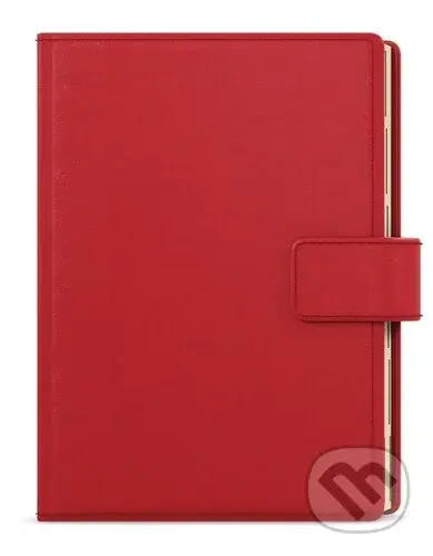 Týdenní diář 2026 Oskar Elite A5 červená