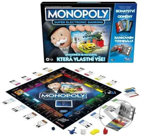 Monopoly Super elektronické bankovnictví CZ - hra z kategorie Klasické hry