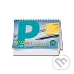 Stolový Pracovný kalendár riadkový 2026