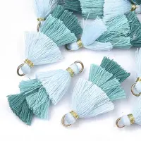 Polycotton(Polyester Cotton) Tassel Pendant Decorations