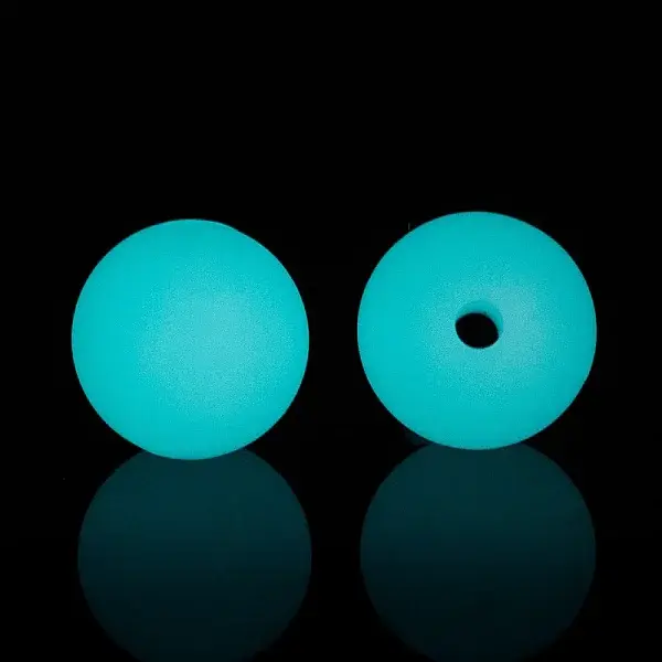 Luminous Silicone Beads