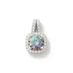 925 Sterling Silver Micro Pave Clear Cubic Zirconia Charms