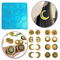 DIY Moon Pendant Silicone Molds