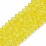 Electroplate Glass Beads Strands