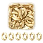 20Pcs Opaque Spray Painted Acrylic Linking Rings