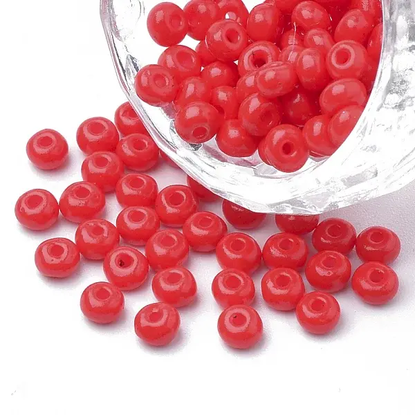 FGB 6/0 Baking Paint Glass Seed Beads