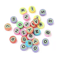 Printed Handmade Polymer Clay Beads
