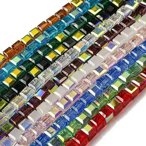 Electroplate Glass Beads Strands