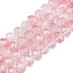 Transparent Glass Beads Strands
