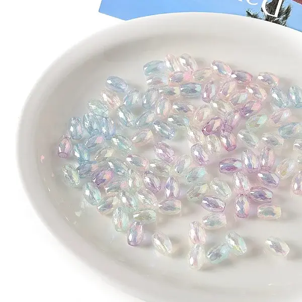 Opaque Acrylic European Beads