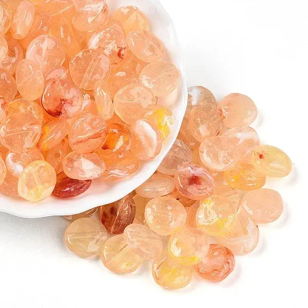 Transparent Acrylic Beads