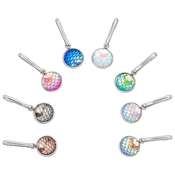 8 Styles 16Pcs DIY Keychain Making Kits