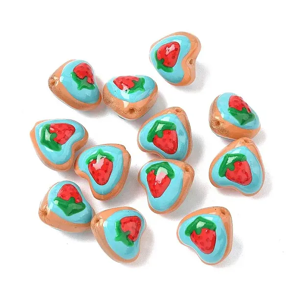 Baking Painted Glass Enamel Beads