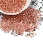 Transparent Colours Glass Round Beads