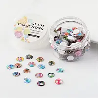 Printed Glass Cabochons