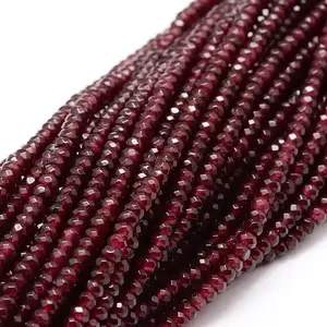 Dyed Natural Malaysia Jade Rondelle Beads Strands