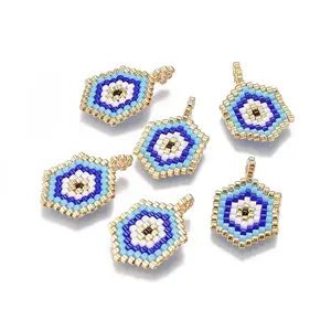 MIYUKI & TOHO Handmade Japanese Seed Beads Pendants