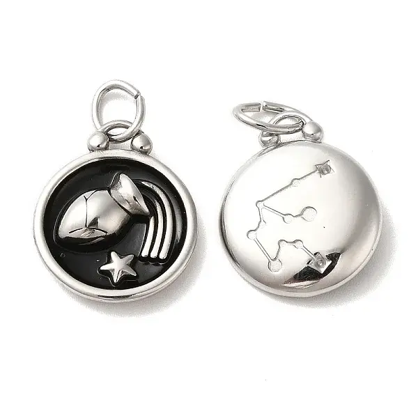 304 Stainless Steel Enamel Pendants