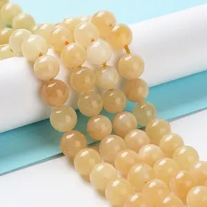Dyed Natural Malaysia Jade Beads Strands
