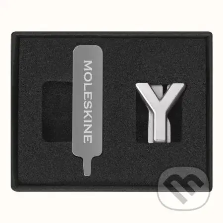 Moleskine  - ozdoba na zápisník – písmeno Y