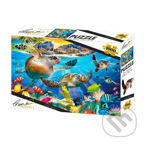 PRIME 2D Želva - puzzle z kategorie Zvieratá