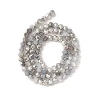 Electroplate Glass Beads Strands