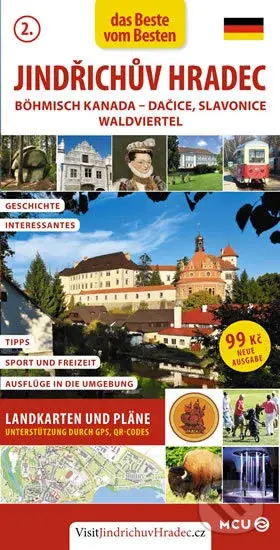 Jindřichův Hradec (Böhmisch Kanada - Dačice, Slavonice. Waldviertel) - kniha z kategorie Mapy a cestování