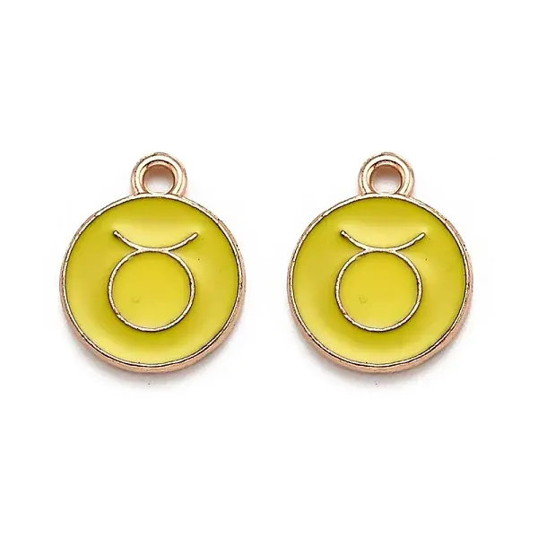 Alloy Enamel Pendants