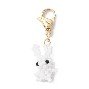 Glass Seed Beaded Pendant Decorations