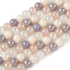 Electroplate & Gradient Color Glass Beads Strands