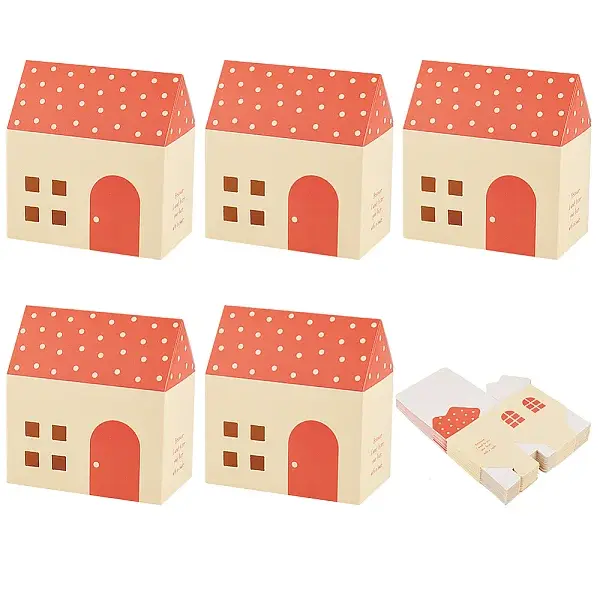 Paper Small House Gift Boxes