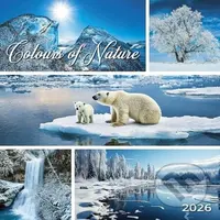 Nástenný kalendár Colours of nature 2026 (univerzálne kalendárium)