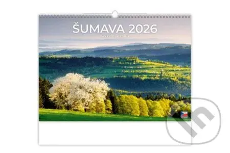 Šumava 2026 - nástěnný kalendář - Pavel Ouředník (ilustrátor)