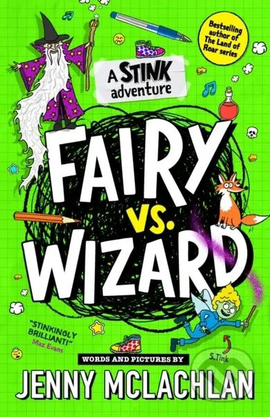 Stink: Fairy vs Wizard (A Stink Adventure) - Jenny Mclachlan - kniha z kategorie Pro děti